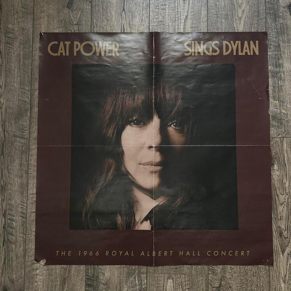Cat Power Sings Bob Dylan Royal Albert Music Hall Concert Record Poster Print